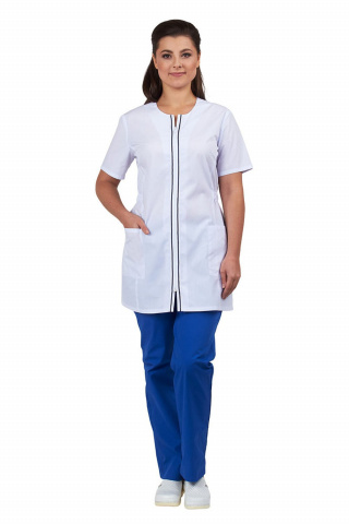 ЛЭЙН, блузы женские белого цвета для медиков 