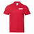 Рубашка поло мужская UNIFORM SMP красная с принтом ПРЕМИУМ